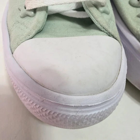 Converse All Star Chuck Taylor Mint Green High Top Shoes Sz 6 A01800C - Picture 4 of 13